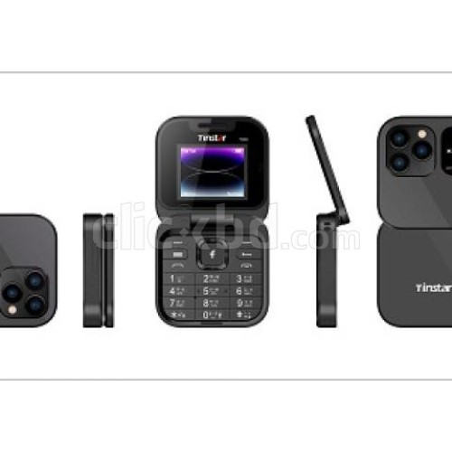 Tinstar T888 Dual Sim Standby Box Shape Folding Feature phone