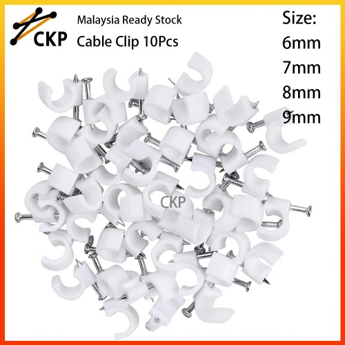 Cable clip 6mm