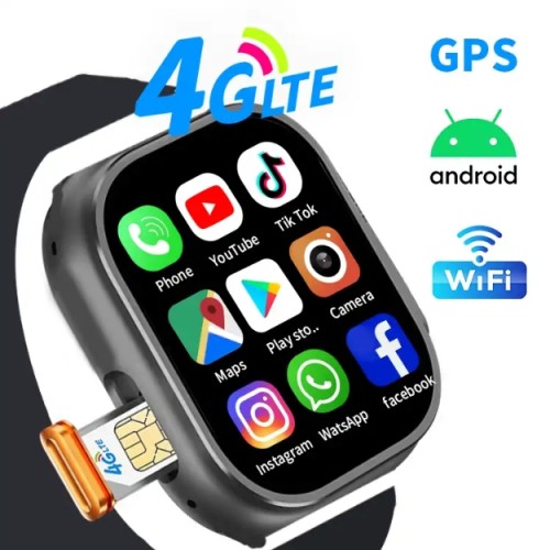 S8 Ultra 4G SIM Supported Smartwatch – 1GB RAM, 16GB ROM, GPS, WiFi and Calling Feature (Bangladesh)