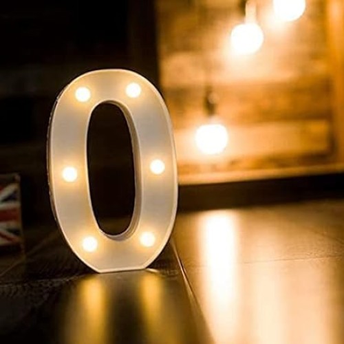 Zero Pattern Bedroom Lamp – Cloud Shape LED Mood Light | Waterproof and Battery Powered Decorative Table Lamp BD