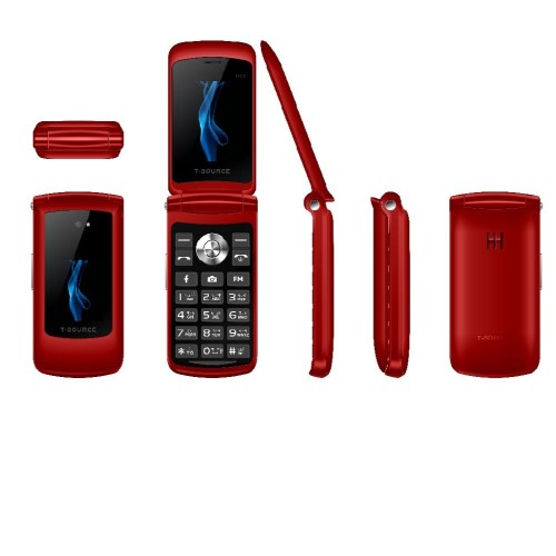 T-Source T203 Dual SIM Feature Phone with Wireless FM and 1000mAh Battery