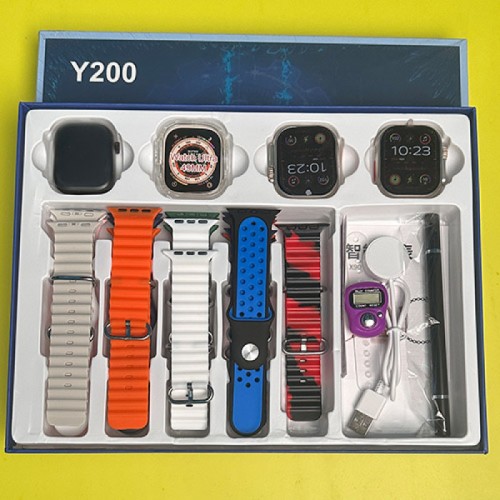 Y200 Smartwatch – 2.02-Inch Display, Bluetooth 5.2, Wireless Charging, and 5-Day Battery Life