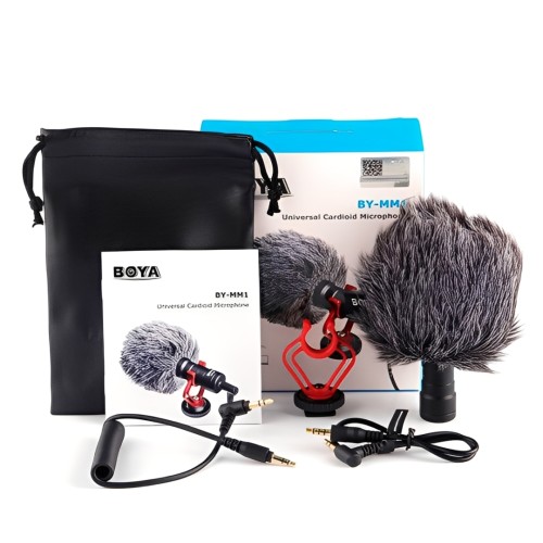 BOYA BY-MM1 Universal Cardioid Microphone (ORIGINAL)