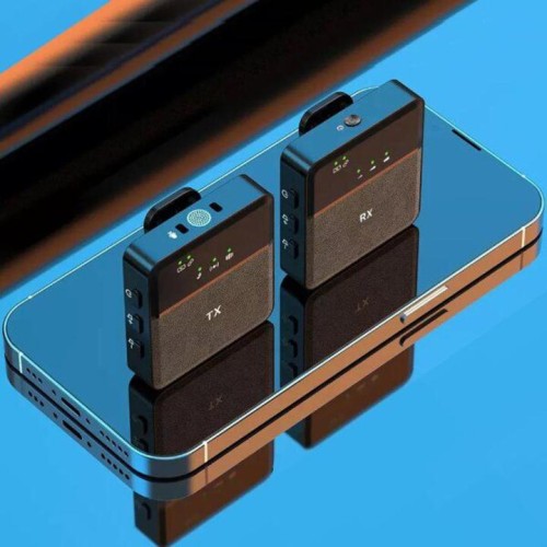 SX9 Wireless Microphone Dual – Noise Cancelling Wireless Mic for Phone, Laptop and PC in Bangladesh