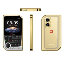 QPhone QP6 Mini Dual SIM 4G Button Phone – 2.01” IPS Display, 1450mAh Battery, Wireless FM and Type-C Charging