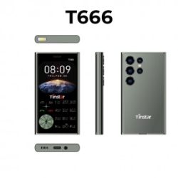 Tinstar T666 Galaxy Card Phone Dual SIM – 2.1” Display, Bluetooth, Wireless FM and 1500mAh Battery