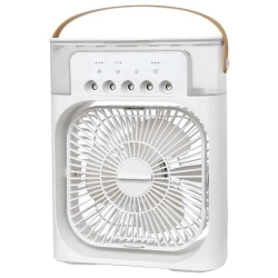 Extonic Mini Cooling 5 Fan – Portable USB Air Cooler with LED Light and Water Tank