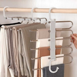 Durable Almari / Closet Cloth Hanger – Strong Plastic and Metal Wardrobe Hangers for Home and Shop in Bangladesh