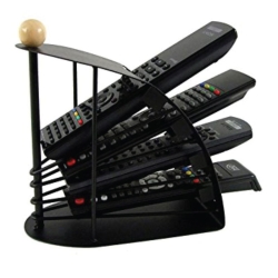 Metal Remote Stand – 4 Compartment Remote Control Organizer Holder for Home and Office in Bangladesh