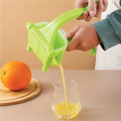 Manual Fruit Press Juicer – Hand Juice Squeezer for Lemon, Orange, and Citrus Fruits