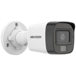 Hikvision DS-2CE16D0T-LPFS 2MP Dual Light Audio Mini Bullet Camera – Full HD, IR 25m, IP67 Waterproof