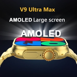 V9 Ultra Max Smartwatch – 2.02 Inch HD AMOLED Display, Bluetooth 5.2, NFC and 10-Day Battery Life