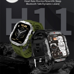 Original H11 Smart Watch – Bluetooth Call, Fitness Tracker, IP68 Waterproof, Heart Rate and Sleep Monitor