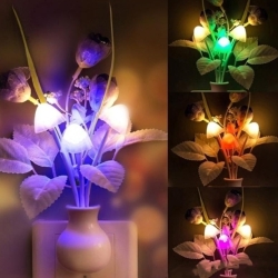 Mushroom LED Night Light – Color Changing Energy Saving Decorative Lamp for Bedroom (Bangladesh)