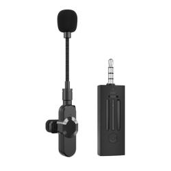 K35D Wireless Microphone – 2.4GHz Lavalier Mic for Mobile/Camera/Laptop (Bangladesh)
