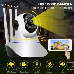 WiFi Smart Net Camera V380 Pro 1080p Wireless IP CCTV Camera with Night Vision – Best Price in Bangladesh