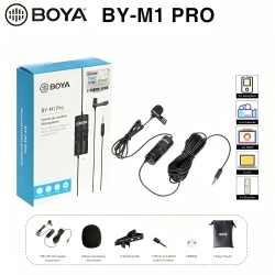 Boya BY-M1 Pro Universal Lavalier Microphone (Original)
