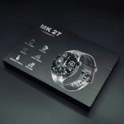 MK 27 Smartwatch – Bluetooth Calling, Heart Rate Monitor, IP67 Waterproof Fitness Watch (Bangladesh)